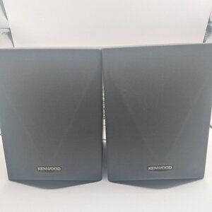 Kenwood CRS-15 Rear Speakers 40W 8 Ohm Surround Sound Wall Socket - TESTED